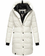Navahoo Knutschilein Damen Winter Steppjacke Offwhite Gr&ouml;&szlig;e L - Gr. 40