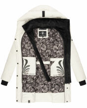 Navahoo Knutschilein Damen Winter Steppjacke Offwhite Gr&ouml;&szlig;e L - Gr. 40