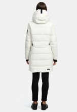 Navahoo Knutschilein Damen Winter Steppjacke Offwhite Gr&ouml;&szlig;e XL - Gr. 42
