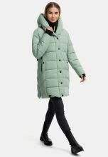 Navahoo Knutschilein Damen Winter Steppjacke Smokey Mint...