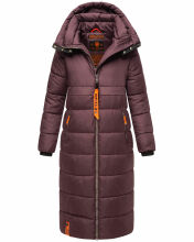 Navahoo Kristallblume Damen Winter Steppjacke Dusty Plum...
