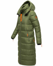 Navahoo Kristallblume Damen Winter Steppjacke Pine Olive Größe XL - Gr. 42