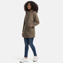 Marikoo Maikoo Damen Trenchcoat Wintermantel Stone Brown Gr&ouml;&szlig;e M - Gr. 38