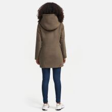 Marikoo Maikoo Damen Trenchcoat Wintermantel Stone Brown Gr&ouml;&szlig;e M - Gr. 38
