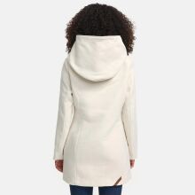 Marikoo Maikoo Damen Trenchcoat Wintermantel Offwhite Gr&ouml;&szlig;e L - Gr. 40