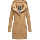 Marikoo Maikoo Damen Trenchcoat Wintermantel Camel Größe XXXXXL - Gr. 50