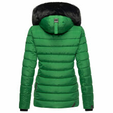 Navahoo Milianaa winter jacket quilted jacket lined hood faux fur  Größe S - Gr. 36