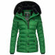 Navahoo Milianaa winter jacket quilted jacket lined hood faux fur  Größe S - Gr. 36