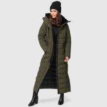 Navahoo Das Teil XIV Damen Winter Steppmantel Dark Olive-Gr&ouml;&szlig;e XXXL - Gr. 46