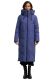 Marikoo Nadaree lange Damen Winter Steppjacke Blue Violet Größe XL - Gr. 42