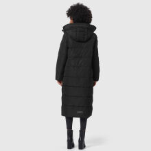 Marikoo Nadeshikoo Damen lange Winter Steppjacke Schwarz Gr&ouml;&szlig;e XXXL - Gr. 46