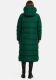 Marikoo Nadeshikoo Damen lange Winter Steppjacke Evergreen Größe M - Gr. 38