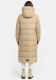 Marikoo Nadeshikoo Damen lange Winter Steppjacke Beige Größe XS - Gr. 34