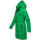 Marikoo Natsukoo Damen Winter Steppjacke lang Smaragd Green Größe XS - Gr. 34