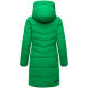 Marikoo Natsukoo Damen Winter Steppjacke lang Smaragd Green Größe XS - Gr. 34