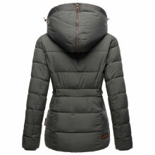 Marikoo Nekoo ladies winterjacket lined with faux fur Anthrazit