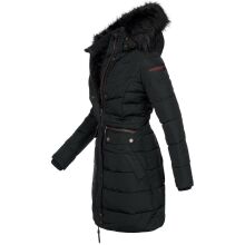 Navahoo Paula Damen Parka Winterjacke Gef&uuml;ttert Schwarz Gr&ouml;&szlig;e XXXL - Gr. 46
