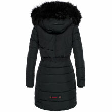Navahoo Paula Damen Parka Winterjacke Gef&uuml;ttert Schwarz Gr&ouml;&szlig;e XXXL - Gr. 46