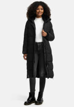 Marikoo Reliziaa Damen Winter Parka lang Schwarz...