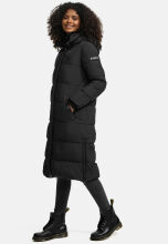 Marikoo Reliziaa Damen Winter Parka lang Schwarz Größe XXXL - Gr. 46