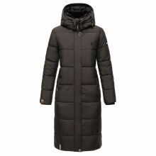 Marikoo Reliziaa Damen Winter Parka lang Schwarz Größe XXXL - Gr. 46