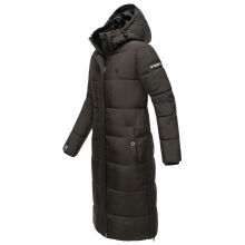 Marikoo Reliziaa Damen Winter Parka lang Schwarz Größe XXXL - Gr. 46