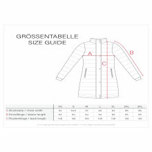 Marikoo Reliziaa Damen Winter Parka lang Schwarz Größe XXXL - Gr. 46