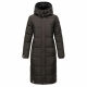 Marikoo Reliziaa Damen Winter Parka lang Schwarz Größe XXXL - Gr. 46