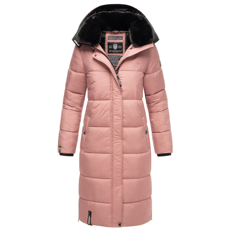 Marikoo Reliziaa Damen Winter Parka lang Pastel Purple Gr&ouml;&szlig;e L - Gr. 40