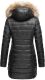 Marikoo Rose ladies long winter quilted jacket parka -