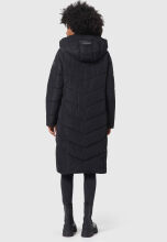 Navahoo Sahnekatzi XIV ladies winter coat Schwarz