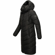 Navahoo Sahnekatzi XIV ladies winter coat Schwarz