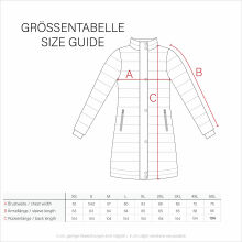 Navahoo Sahnekatzi XIV ladies winter coat Schwarz