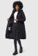 Navahoo Sahnekatzi XIV ladies winter coat Schwarz