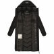 Navahoo Sahnekatzi XIV ladies winter coat Schwarz
