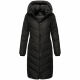 Navahoo Sahnekatzi Damen lange Winter Steppjacke Schwarz Größe XXXXL - Gr. 48