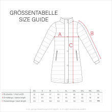 Navahoo Sahnekatzi Damen lange Winter Steppjacke Dark Olive Gr&ouml;&szlig;e XXXL - Gr. 46