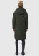 Navahoo Sahnekatzi Damen lange Winter Steppjacke Dark Olive Größe XXXXL - Gr. 48