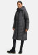 Navahoo Sahnekatzi Damen lange Winter Steppjacke Anthrazit Größe XS - Gr. 34