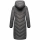 Navahoo Sahnekatzi Damen lange Winter Steppjacke Anthrazit Größe XS - Gr. 34