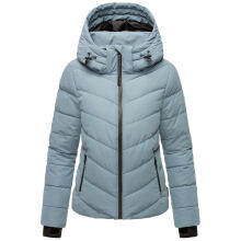 Marikoo Samuiaa Damen Steppjacke Powder Blue Größe XXXL - Gr. 46