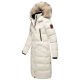 Marikoo Schneesternchen ladies long winter hooded quilted jacket  Größe S - Gr. 36
