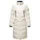 Marikoo Schneesternchen ladies long winter hooded quilted jacket  Größe S - Gr. 36