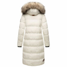 Marikoo Schneesternchen ladies long winter hooded quilted jacket  Größe L - Gr. 40