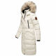Marikoo Schneesternchen ladies long winter hooded quilted jacket  Größe L - Gr. 40