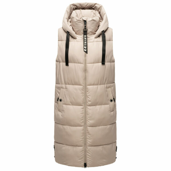 Navahoo Schnuffelchen Ladies Vest Taupe