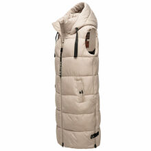 Navahoo Schnuffelchen Ladies Vest Taupe