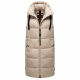 Navahoo Schnuffelchen Ladies Vest Taupe