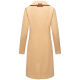 Navahoo Wooly Damen Trenchcoat Winter Mantel Beige Größe S - Gr. 36