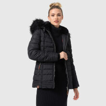 Navahoo Umay Princess Damen Winterjacke Schwarz Größe XXXL - Gr. 46